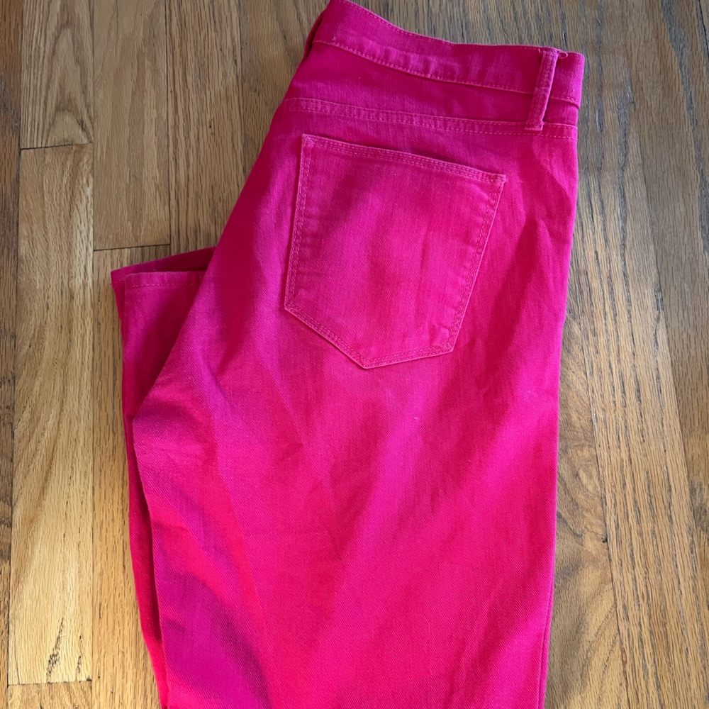 GAP Women's Skinny Jeans in Bright Pink